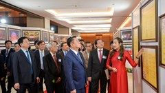  Những hình ảnh “50 năm văn học, nghệ thuật Việt Nam đồng hành với dân tộc“