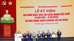 Lễ kỷ niệm trọng thể 100 năm Ngày Báo chí cách mạng Việt Nam