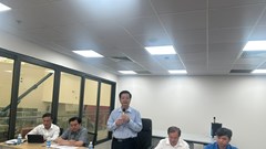 Làm ngày không đủ tranh thủ làm đêm, vướng đâu gỡ đó đảm bảo tiến độ Triển lãm Thành tựu đất nước