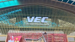 Thẩm định maket thiết kế nhận diện Triển lãm Thành tựu đất nước