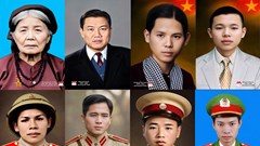 Trao tặng 8 di ảnh Anh hùng Liệt sĩ Công an Nhân dân