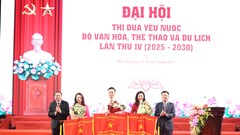Thi đua yêu nước – Động lực chấn hưng văn hóa, phát triển du lịch và thể thao