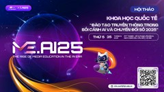 Tổ chức Hội thảo khoa học quốc tế “Đào tạo truyền thông trong bối cảnh AI và chuyển đổi số 2025”