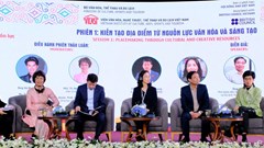 Kiến tạo tương lai bền vững từ nguồn lực văn hóa và sáng tạo