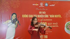 Nghệ sĩ viola Nguyệt Thu và hành trình lan tỏa nghệ thuật – ẩm thực – yêu thương