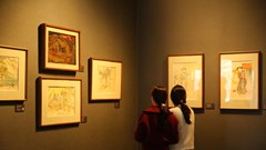 Lần đầu tiên giới thiệu không gian trưng bày chuyên đề về danh hoạ Tô Ngọc Vân