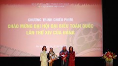 Khai mạc Chương trình chiếu phim chào mừng Đại hội XIV của Đảng