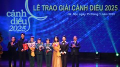 “Mưa đỏ” giành Giải Cánh diều Vàng 2025