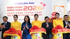 Triển lãm "Mừng Đảng, mừng Xuân và thành công Đại hội XIV của Đảng"