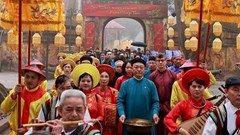 Tái hiện không gian Tết cung đình và dân gian tại Hoàng thành Thăng Long