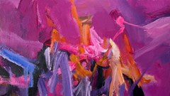 “Sắc màu phiêu lãng”: Dấu ấn bút lực và cảm xúc thăng hoa của họa sĩ Nguyễn Đức Quang