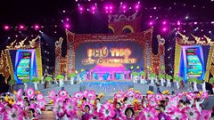 Tổng duyệt chương trình nghệ thuật khai mạc Lễ hội Đền Hùng và Tuần Văn hóa - Du lịch Đất Tổ 