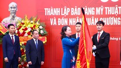 Bảo tàng Mỹ thuật Việt Nam đón nhận Huân chương Lao động hạng Ba, khẳng định vị thế trung tâm mỹ thuật hàng đầu cả nước