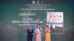 Trao 240 triệu đồng cho 13 giải thưởng Phim ngắn