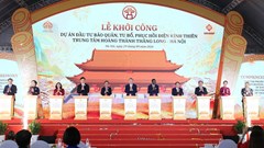 Tổng Bí thư, Chủ tịch nước Tô Lâm dự khởi công Dự án bảo quản, tu bổ, phục hồi Điện Kính Thiên