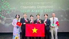 Việt Nam xếp thứ 2/89 quốc gia tại Olympic Hoá học quốc tế
