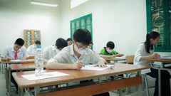 Dự kiến 3 phương thức, 3 môn thi với tuyển sinh THPT