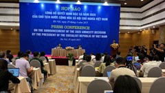 Công bố Quyết định đặc xá năm 2025 của Chủ tịch nước