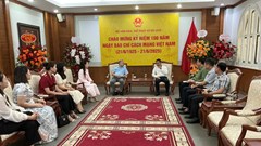 Bộ Tư pháp chúc mừng Bộ VHTTDL nhân kỷ niệm 100 năm Ngày Báo chí Cách mạng Việt Nam