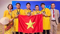 Đội tuyển Việt Nam giành 4 Huy chương vàng Kỳ thi Olympic Hoá học Quốc tế