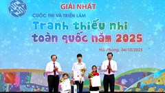 Khai mạc và trao giải Cuộc thi và Triển lãm Tranh thiếu nhi toàn quốc năm 2025