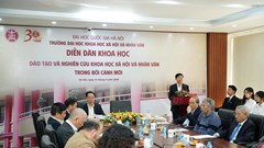 Định hướng đào tạo và nghiên cứu khoa học xã hội và nhân văn trong bối cảnh mới