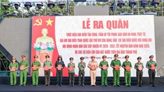 Bộ Công an triển khai cao điểm trấn áp tội phạm, bảo đảm an ninh, trật tự dịp Tết Nguyên đán