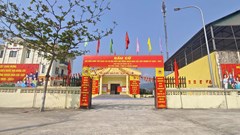 Độc đáo cách tuyên truyền Ngày bầu cử ở xã biên giới Hải Sơn