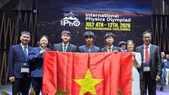 5 học sinh Việt Nam đều đoạt huy chương tại Olympic Vật lí quốc tế 2026