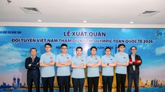 6/6 học sinh Việt Nam đoạt huy chương tại Kỳ thi Olympic Toán học quốc tế