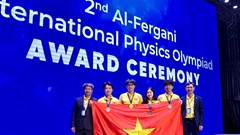 Học sinh Việt Nam đoạt 4/4 huy chương Olympic Vật lí Al-Fergani