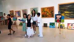 Triển lãm nghệ thuật “Bé vẽ giấc mơ”