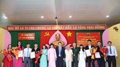 Kết nạp 4 đảng viên tại Khu tưởng niệm Chủ tịch Hồ Chí Minh