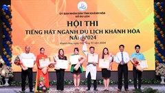 Hội thi “Tiếng hát ngành Du lịch Khánh Hòa 2024”
