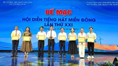 Bế mạc Hội diễn Tiếng hát miền Đông lần thứ XXI năm 2024