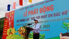 Lễ phát động “Tết trồng cây đời đời nhớ ơn Bác Hồ” năm 2025