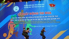 Phát động thi đua các đội tuyển thể thao tỉnh Khánh Hòa