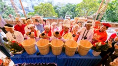 Lễ rước nước Tháp Bà Ponagar: Hành trình thiêng liêng và mong ước an lành