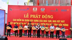 Bộ Công an đồng hành cùng Đắk Nông xóa nhà tạm, nhà dột nát