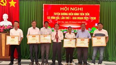 Khánh Hòa:  Xã Vĩnh Hải vinh danh các điển hình tiên tiến, phát động phong trào thi đua mới