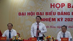 Khánh Hòa họp báo thông tin về Đại hội Đảng bộ tỉnh lần thứ I