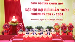Bế mạc Đại hội đại biểu Đảng bộ tỉnh Khánh Hòa lần thứ I