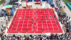 Khánh Hòa: Biểu diễn thi đấu Cờ người Xuân Bính Ngọ 2026