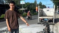 Khánh Hòa: Bắt khẩn cấp đối tượng đốt xe mô tô, chống người thi hành công vụ