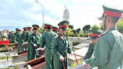 Khánh Hòa tổ chức lễ truy điệu, an táng 8 hài cốt liệt sĩ