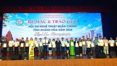 Khánh Hòa: Bế mạc và trao giải Hội thi Nghệ thuật quần chúng năm 2026