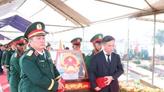 Khánh Hòa: Đón các Anh hùng liệt sĩ trở về trong lòng đất mẹ
