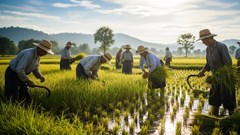 Giá gạo hôm nay 30.8.2025: Gạo nguyên liệu giảm nhẹ, xuất khẩu duy trì vững