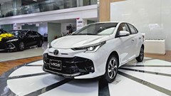 Giá xe Toyota Vios tháng 9.2025: Niêm yết, lăn bánh và khuyến mãi