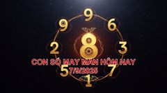 Con số may mắn hôm nay Chủ nhật ngày 7.9.2025 của 12 con giáp